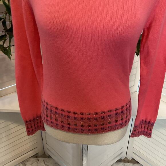 HAPPY SHEEP NEW 100% CASHMERE SWEATER SIZE MED 1214 - Picture 3 of 6
